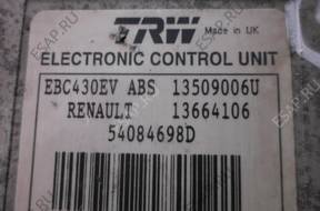 БЛОК АБС   RENAULT TRAFIC 2000-2006  13664106