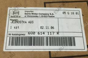 БЛОК АБС   SEAT IBIZA CORDOBA 6Q0614117R