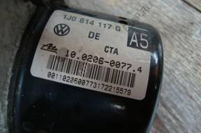 БЛОК АБС   SKODA OCTAVIA I VW GOLF IV 1J0614117G