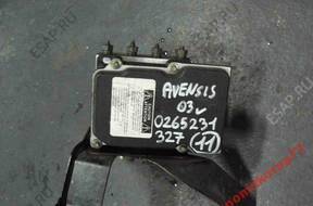 БЛОК АБС TOYOTA AVENSIS T25 2003 год   0265231327