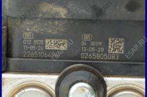 БЛОК АБС   TOYOTA AYGO CITROEN C1 0265805083