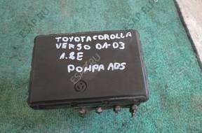 БЛОК АБС TOYOTA COROLLA VERSO   01-2003 год 1.8E  16V.