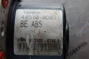 БЛОК АБС   TOYOTA YARIS 44510-0D031 06.2109-0746.3