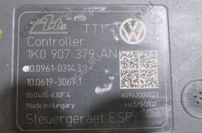 БЛОК АБС   VW AUDI SEAT 1K0907379AN 1K0614517BJ 2009 год