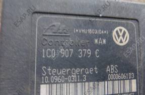 БЛОК АБС   VW AUDI SEAT SKODA 1C0907379C 1J0614117E