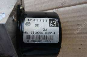 БЛОК АБС   VW AUDI SEAT SKODA 1C0907379C 1J0614117E