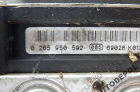 БЛОК АБС    VW POLO 6N  0265950592 6Q0014517A