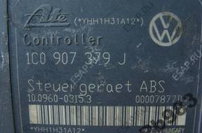 БЛОК АБС  VW , SEAT , AUDI , SKODA 1C0907379J 1J0614117F