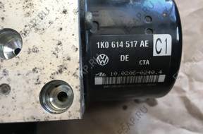 БЛОК АБС  VW SEAT SKODA 1K0907379AC 1K0614517AE