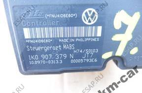 БЛОК АБС VW SEAT SKODA AUDI   1K0907379N 1K0614117F