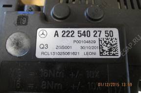 БЛОК bezpiecznikw 2225402750 Mercedes S 222