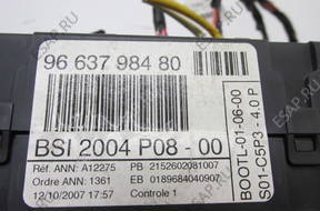 БЛОК bezpiecznikw BSI 2004 P08 PEUGEOT 207 07