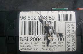 БЛОК БЛОК УПРАВЛЕНИЯ BSi peugeot 207 9659285380