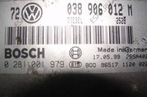 БЛОК УПРАВЛЕНИЯ ,   - BOSCH-038 906 812M -VW TDI
