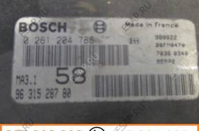 БЛОК УПРАВЛЕНИЯ 0 261 204 788 CITROEN SAXO 1.1 I