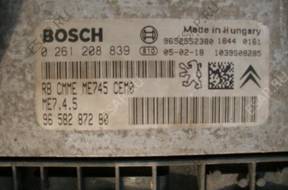 БЛОК УПРАВЛЕНИЯ 0 261 208 839 PEUGEOT 206 1.6 2005 год