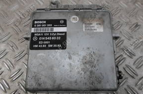 БЛОК УПРАВЛЕНИЯ , 0145456032 MERCEDES-БЕНЗИН C 250