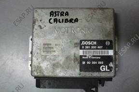 БЛОК УПРАВЛЕНИЯ 0261200487 90354093 OPEL ASTRA CALIBRA