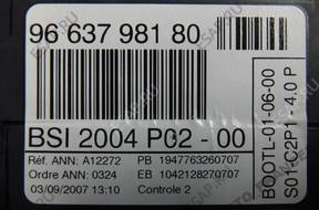 БЛОК УПРАВЛЕНИЯ 0261201506 КОМПЛЕКТ PEUGEOT 308 THP