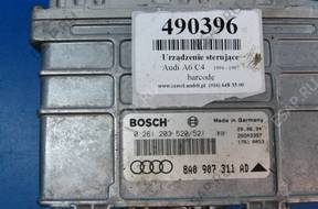 БЛОК УПРАВЛЕНИЯ 0261203520/521 КОМПЛЕКТ Audi A6 C4 2,0b