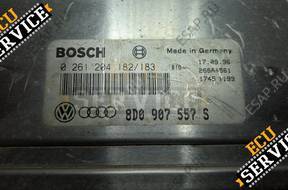 БЛОК УПРАВЛЕНИЯ 0261204182/183 8D0907557S PLUG&PLAY