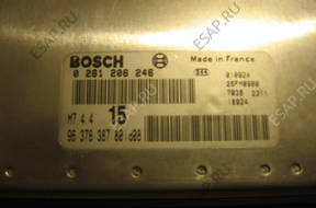 БЛОК УПРАВЛЕНИЯ 0261206246 - Citroen Saxo 1.1 ; 2001 год.