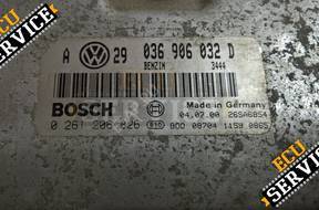 БЛОК УПРАВЛЕНИЯ 0261206826 036906032D VW AUDI SEAT SKODA