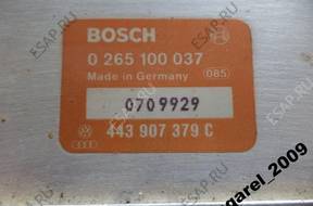 БЛОК УПРАВЛЕНИЯ 0265100037 AUDI B3 -80 2,0