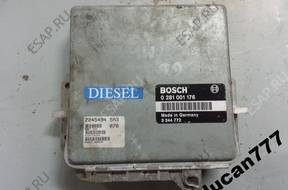 БЛОК УПРАВЛЕНИЯ 0281001176 bmw e34 omega B  2.5tds