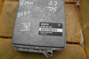 БЛОК УПРАВЛЕНИЯ 0281001243 2245541 BMW E36 1.7 1.8 TDS