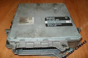 БЛОК УПРАВЛЕНИЯ 0281001387 90512702 OPEL OMEGA B 2.5 TDS