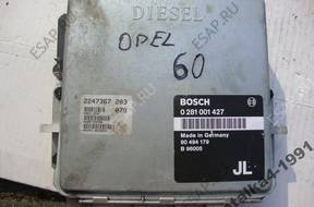 БЛОК УПРАВЛЕНИЯ   0281001427 OPEL
