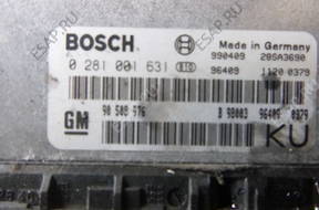 БЛОК УПРАВЛЕНИЯ 0281001631 Vectra B Lift 99-02 год, 2.0 DTI