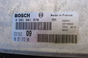 БЛОК УПРАВЛЕНИЯ 0281001978 - Peugeot 406 306 206 2.0 Hdi