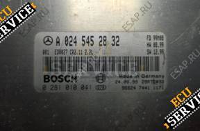 БЛОК УПРАВЛЕНИЯ 0281010041 A0245452832 VIRGIN