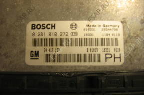 БЛОК УПРАВЛЕНИЯ 0281010272 - Opel Vectra 2.0 DTi ; 2001 год.