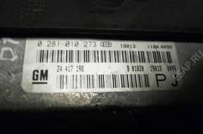 БЛОК УПРАВЛЕНИЯ   0281010273 24417198 OPEL 2.2 DT