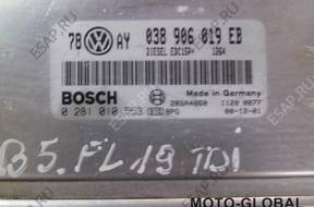 БЛОК УПРАВЛЕНИЯ   0281010553 PASSAT B5 FL 1.9 TDI