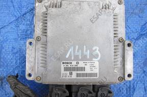 БЛОК УПРАВЛЕНИЯ 0281010595 9642014980 CITROEN PEUGEOT