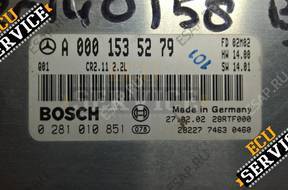 БЛОК УПРАВЛЕНИЯ 0281010851 A0001535279 VIRGIN