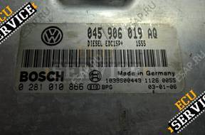 БЛОК УПРАВЛЕНИЯ 0281010866 045906019AQ VW AUDI SEAT SKODA