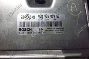 БЛОК УПРАВЛЕНИЯ   0281010940 VW GOLF 4 IV 1.9 TDI