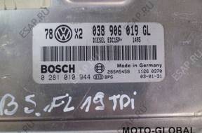 БЛОК УПРАВЛЕНИЯ   0281010944 PASSAT B5 FL 1.9 TDI