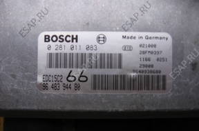 БЛОК УПРАВЛЕНИЯ 0281011083 - Peugeot 206 307  2.0 Hdi