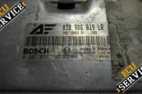 БЛОК УПРАВЛЕНИЯ 0281011143 038906019LR PLUG&PLAY