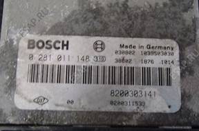 БЛОК УПРАВЛЕНИЯ 0281011148 RENAULT LAGUNA II 1.9 DCI 03 год,