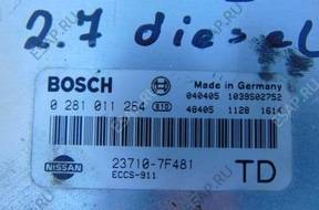 БЛОК УПРАВЛЕНИЯ 0281011264 NISSAN TERRANO II LIFT 2.7TDI