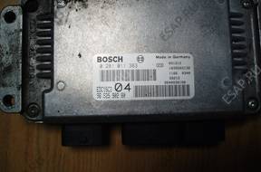 БЛОК УПРАВЛЕНИЯ 0281011363 citroen 2.2 C8 peugeot 807