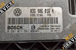БЛОК УПРАВЛЕНИЯ 0281011541 03G906016N