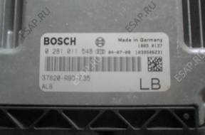 БЛОК УПРАВЛЕНИЯ 0281011548   2,2 ACCORD 02-08